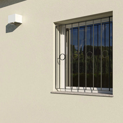 Cerchi in ferro battuto per inferriate, cancelli e recinzioni h. 100 mm quadro 12x12 mm