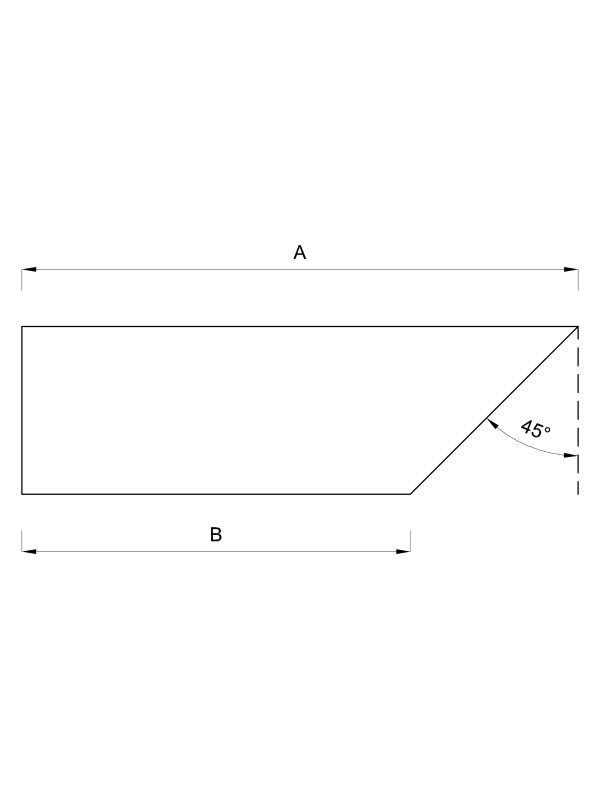 Tubolare in ferro quadro 30 mm x 30 mm x 3 mm